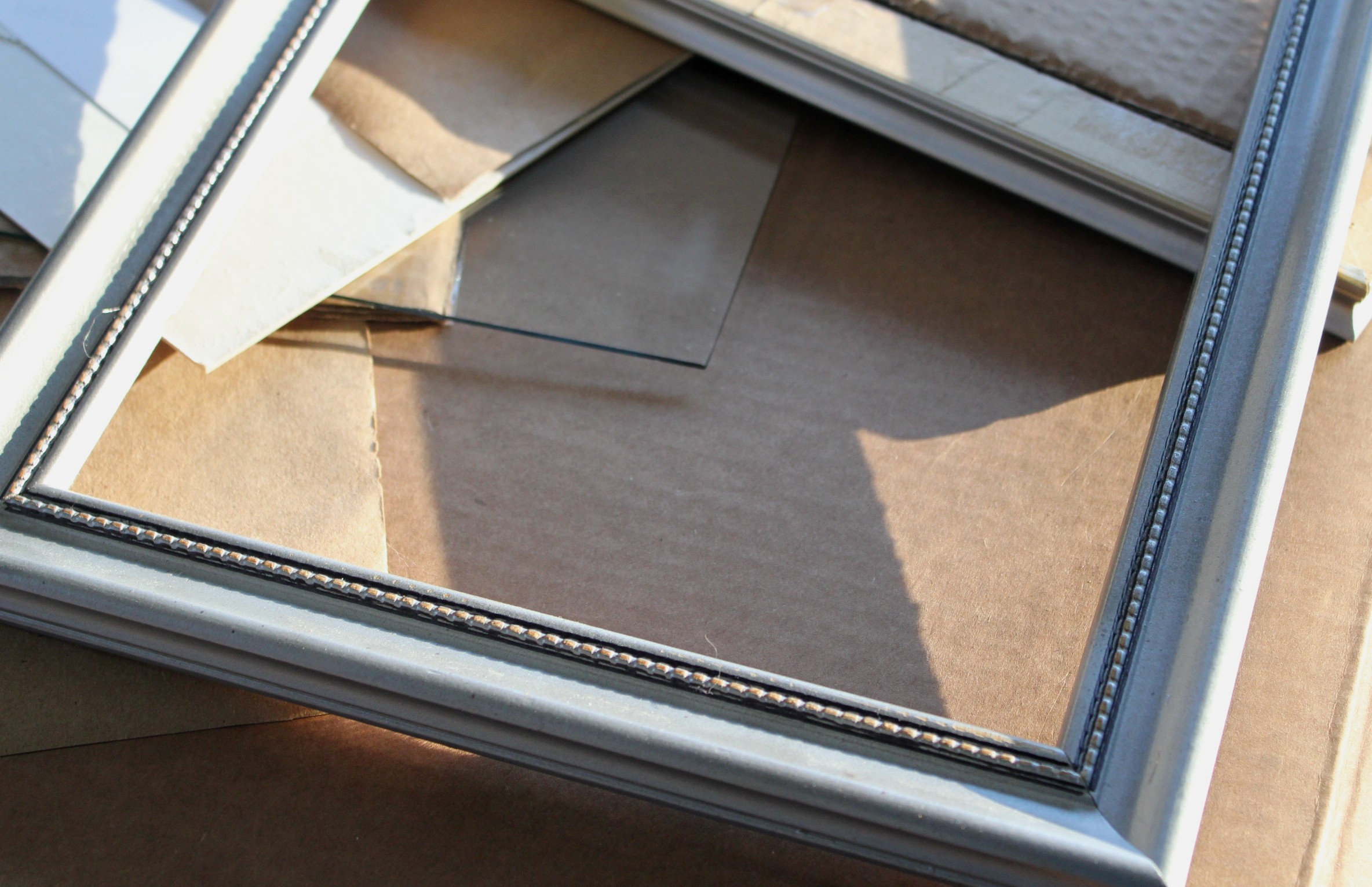 Picture frame makeover — try, try again!