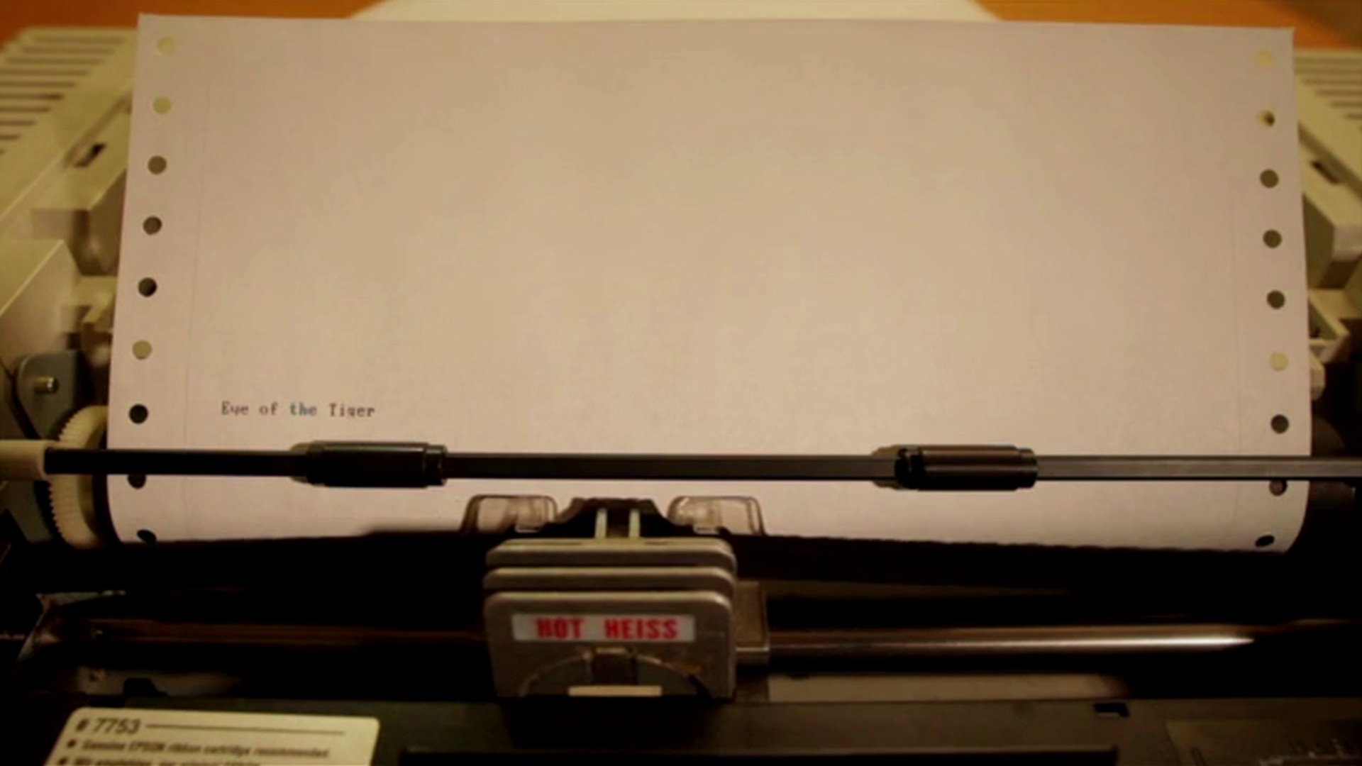 Eye of the Dot Matrix Tiger Apple II Bits