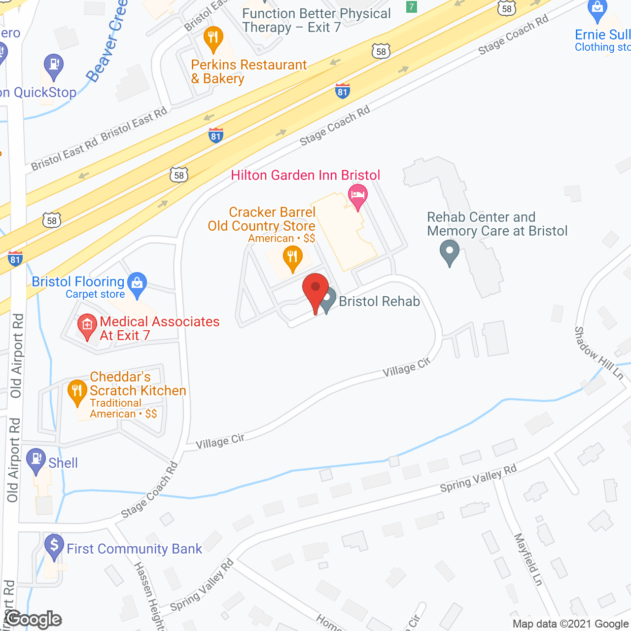 The Rehab Center and Memory Care at Bristol Bristol, VA 24201 3 reviews