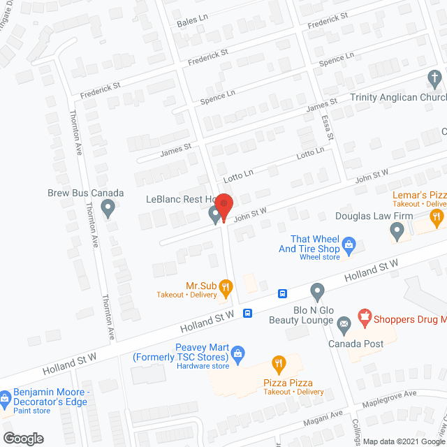 The LeBlanc Rest Home Assisted Living Bradford, ON L3Z1N6