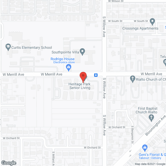 Heritage Park Apartments Senior Apartments Rialto, CA 92376