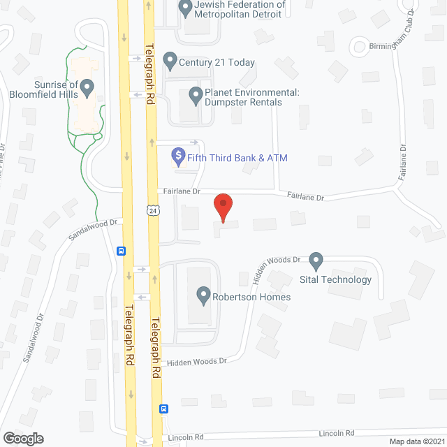 Fairlane Assisted Living of Bloomfield Residential Care Home Bloomfield, MI 48301