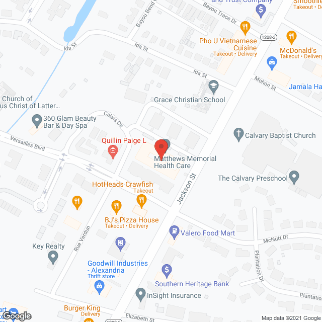 Matthews Memorial Nursing Home Alexandria, LA 71303