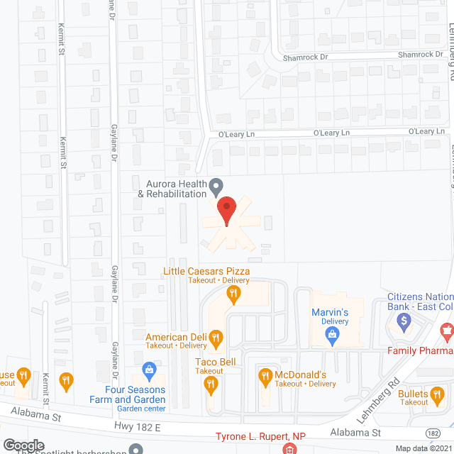 Aurora Health & Rehabilitation Nursing Home Columbus, MS 39702