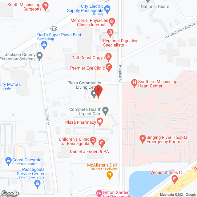 Plaza Nursing Ctr Nursing Home Pascagoula, MS 39581