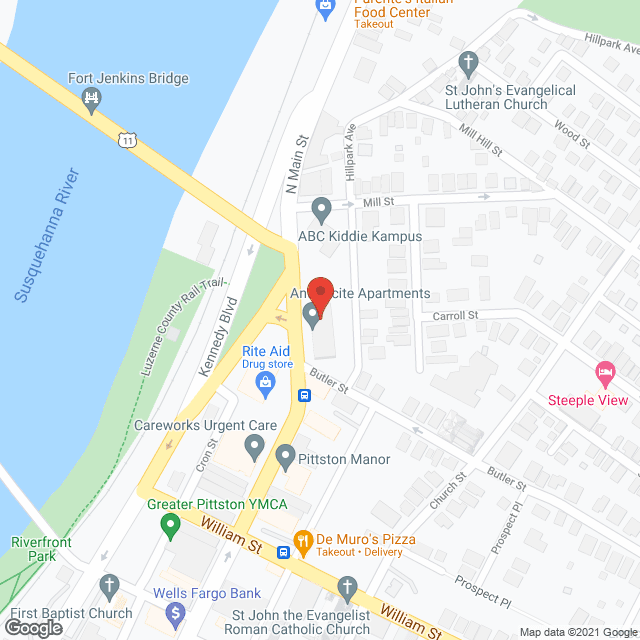 Anthracite Apartments Independent Living Pittston, PA 18640