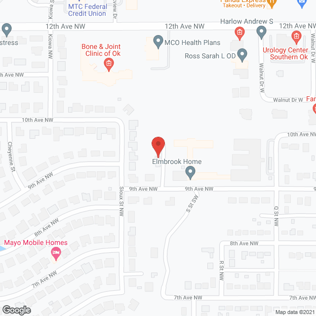 Elmbrook Skilled Nursing Unit Nursing Home Ardmore, OK 73401