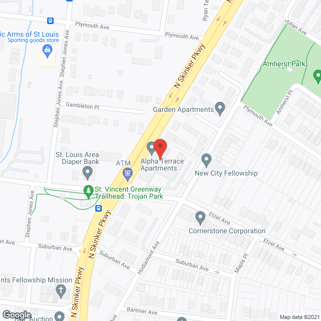 Alpha Terrace Apartments Independent Living St. Louis, MO 63133