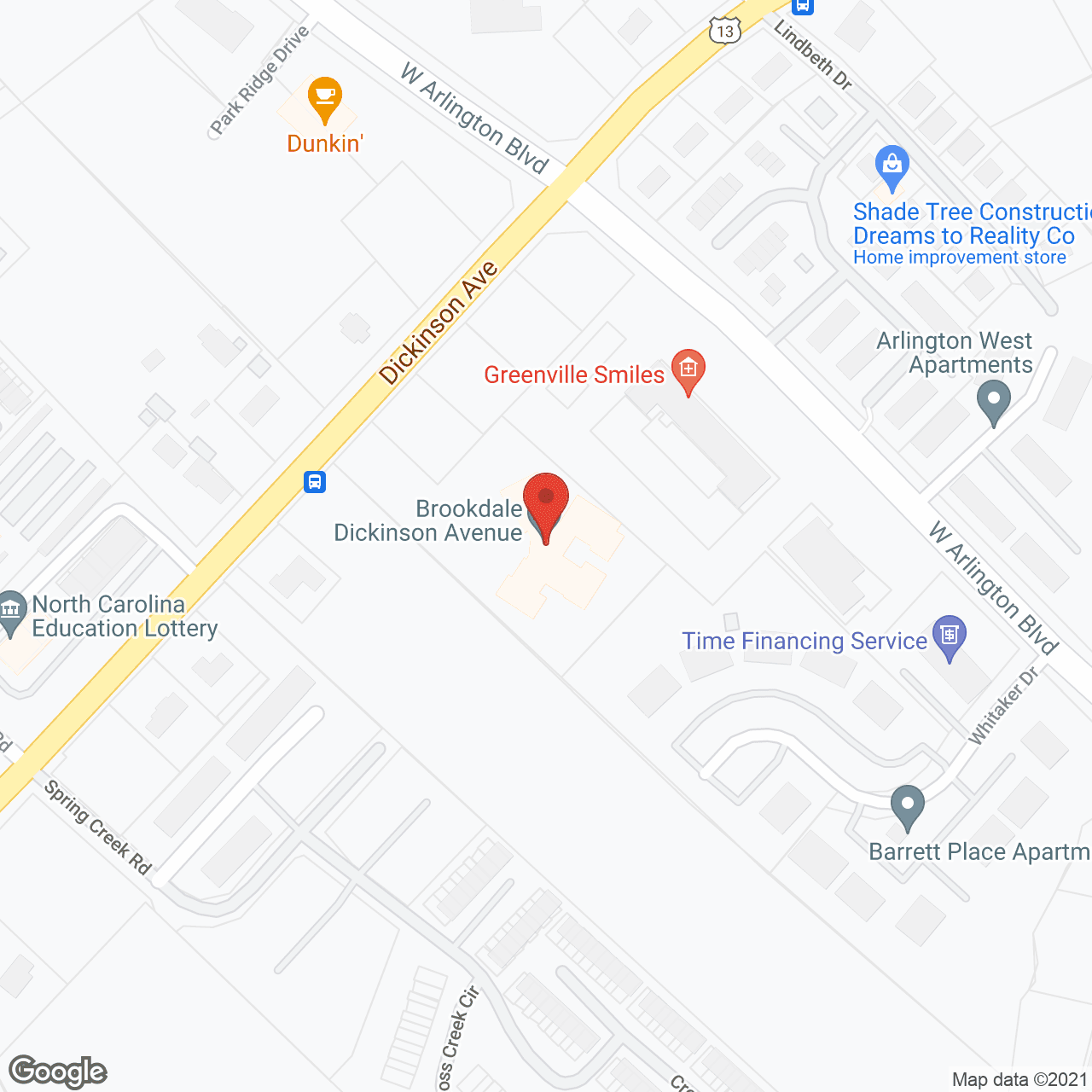 Brookdale Dickinson Avenue Assisted Living & Memory Care Greenville