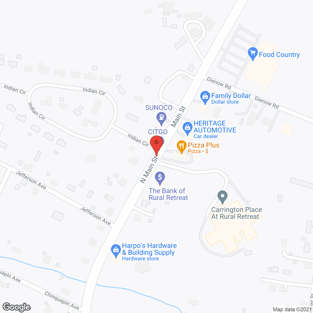 Carrington Place of Rural Retreat Nursing Home Rural Retreat, VA