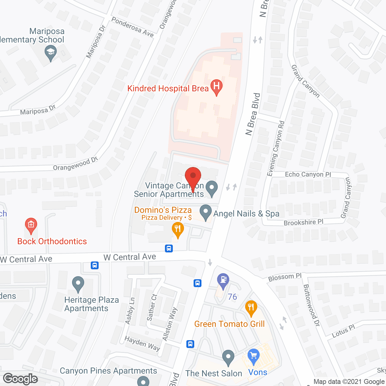 Vintage Canyon Senior Apartments Brea, CA 92821 4 Reviews