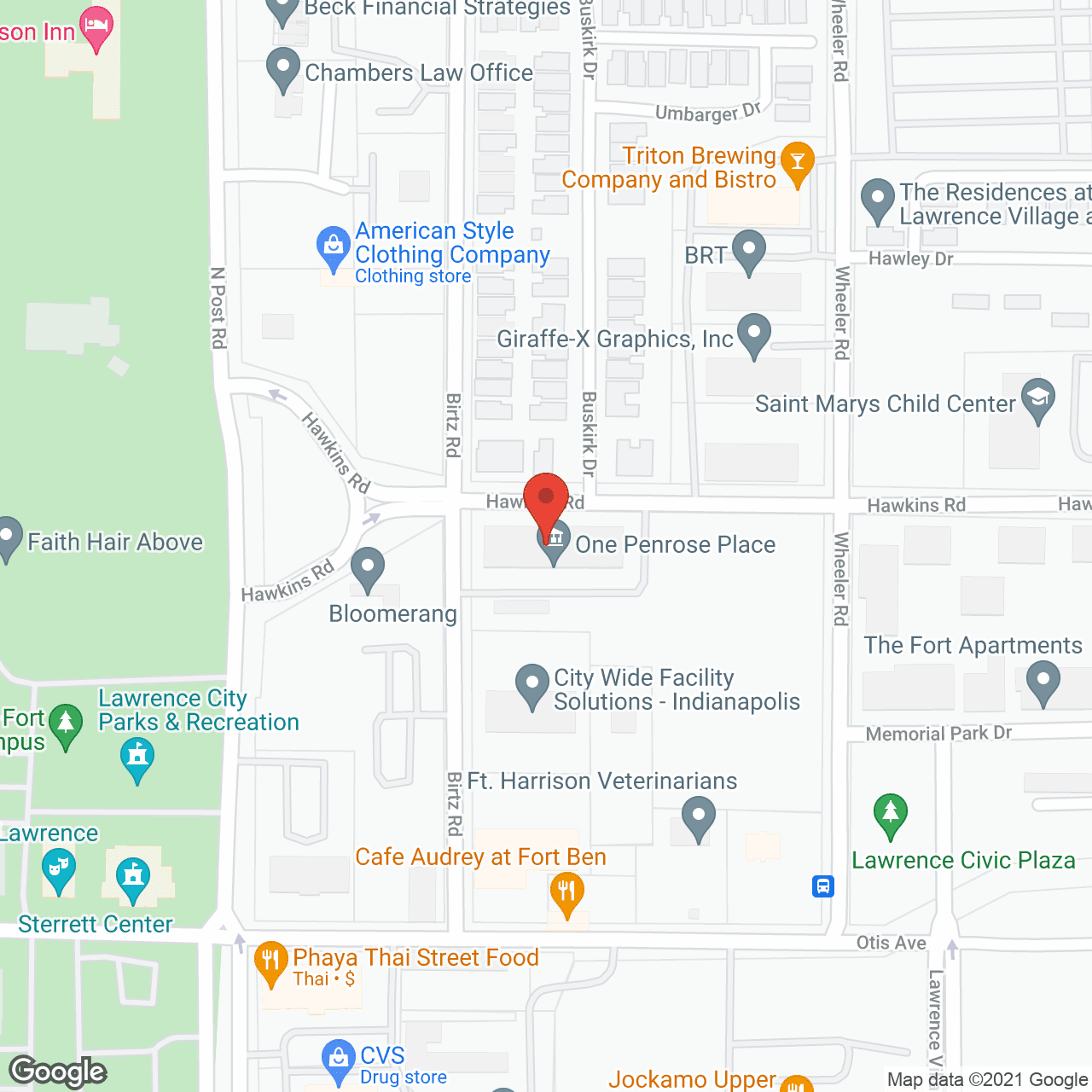 One Penrose Place Senior Apartments Lawrence, IN 46216 1 Review