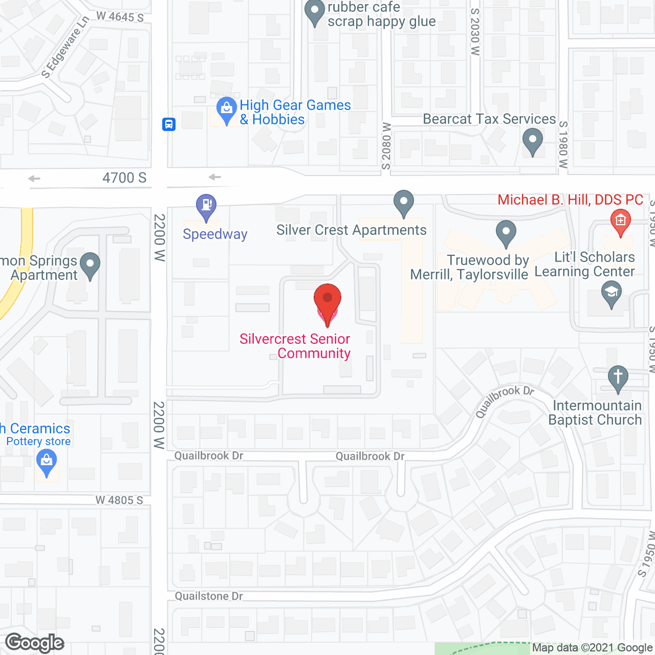 Silver Crest Senior Community Senior Apartments Taylorsville, UT