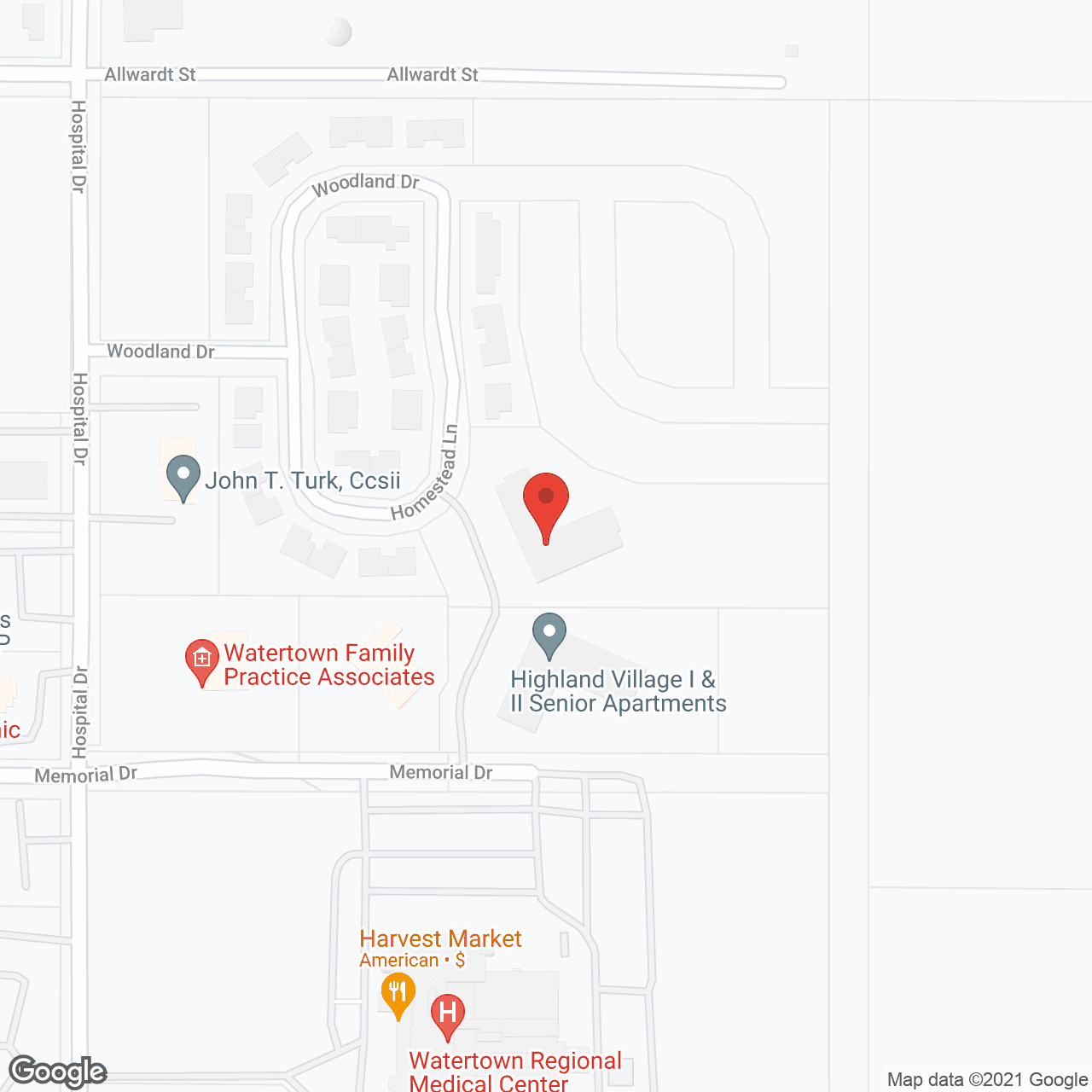 Highland Village I Senior Apartments Watertown, WI 53098