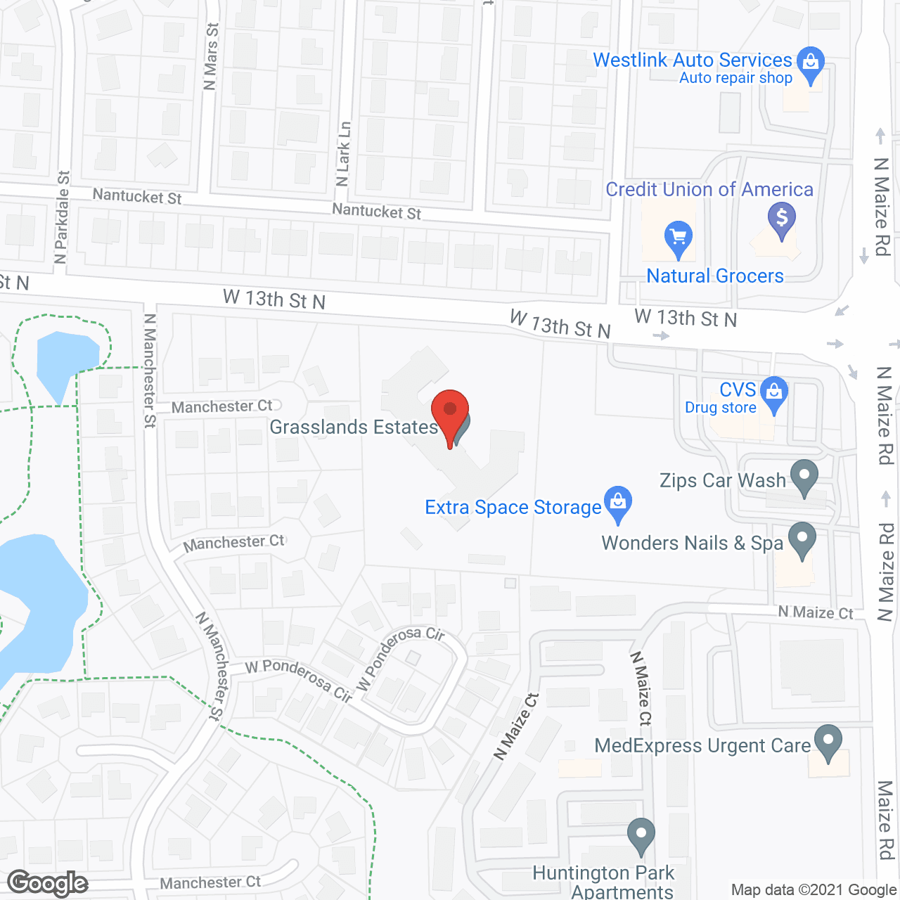 Holiday Grasslands Estates Independent Living Wichita, KS 67212