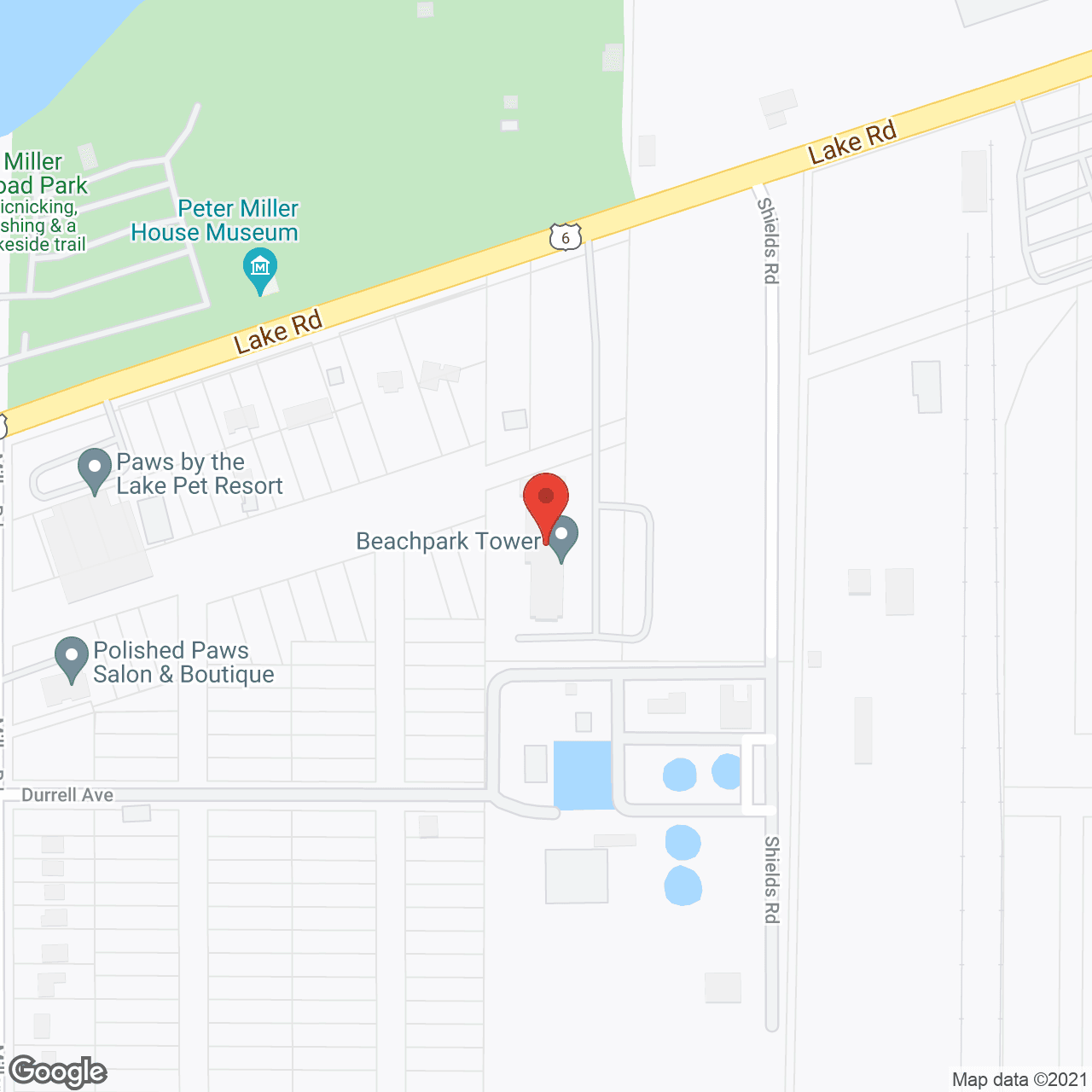 Beach Park Towers Senior Apartments Avon Lake, OH 44012