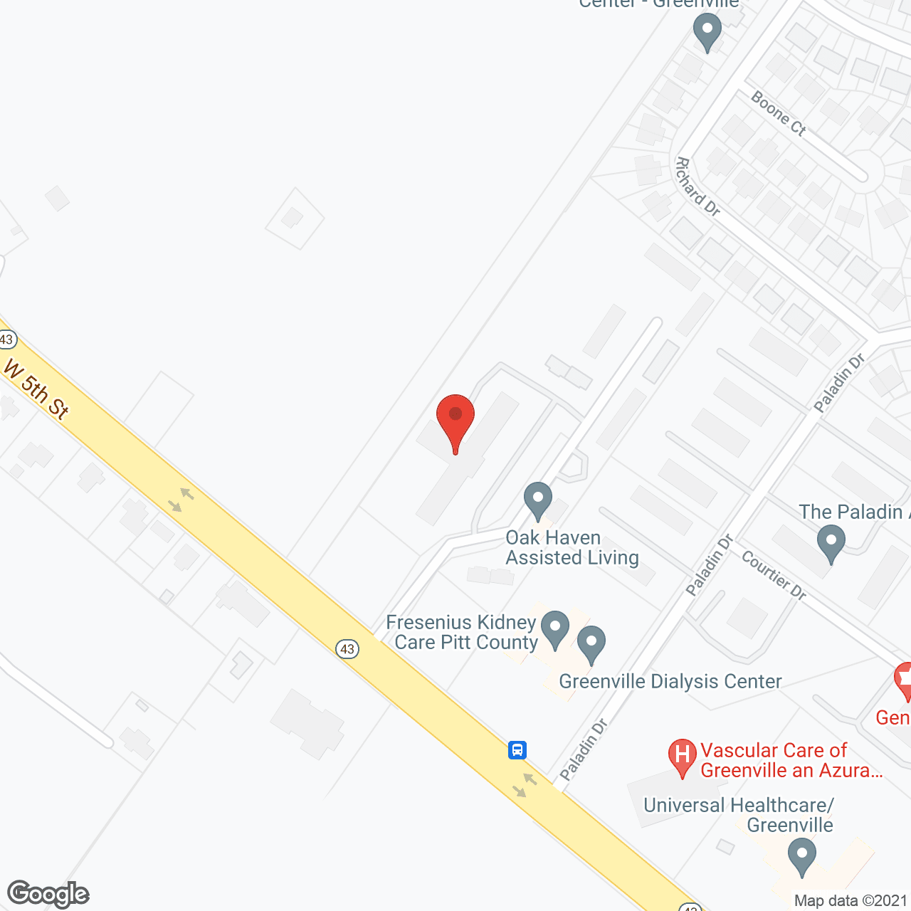 Oak Haven Assisted Living{{ getCareTypeText }} Greenville, NC 27834