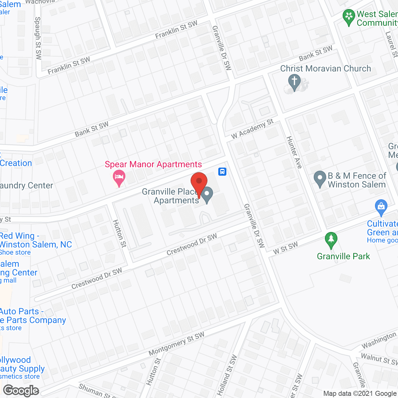 Granville Place Apts Independent Living Winston Salem, NC 27101