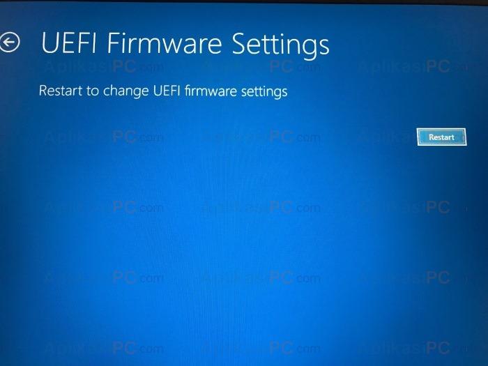 4 Cara Membuka Pengaturan BIOS & UEFI di Windows 10