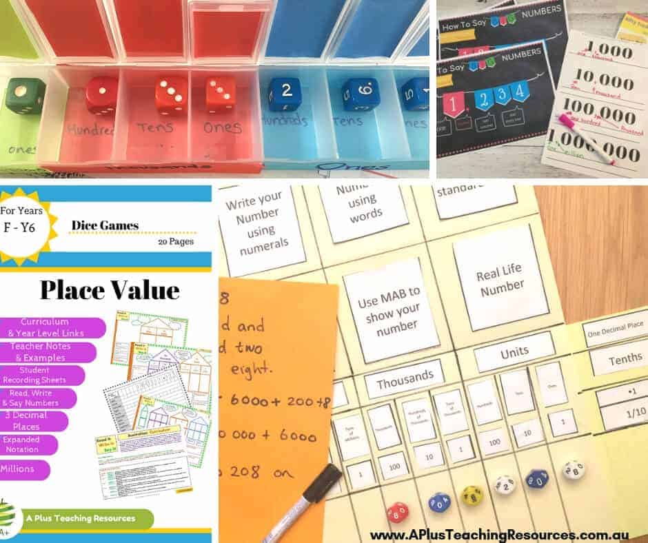 The Best Place Value Folder Game Printable {For FREE!}