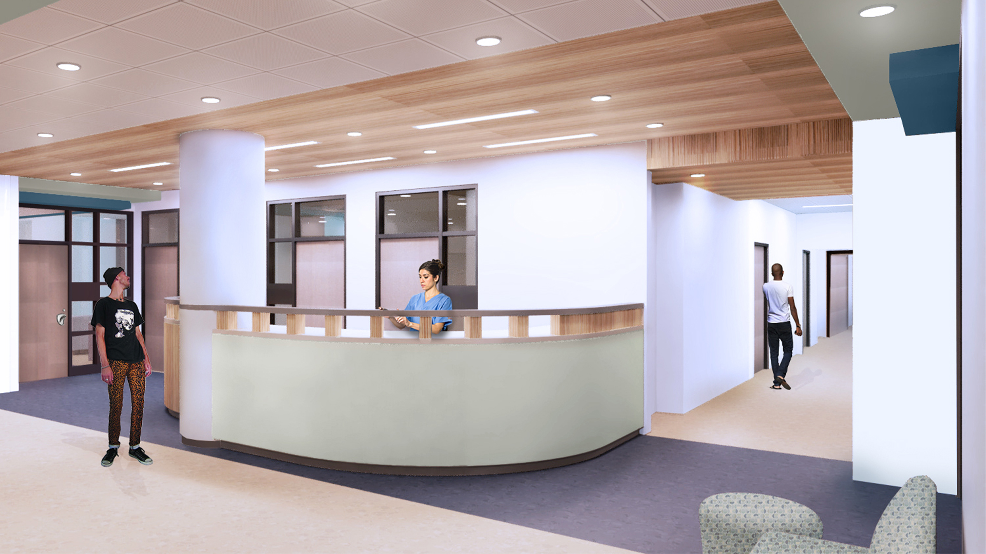 Rusk State Hospital architecture+, Lomonaco & Pitts, Architects PC