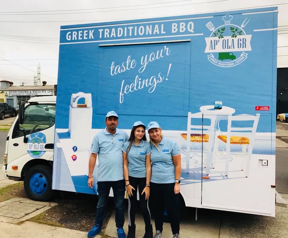 AP'OLA GR Greek Food Truck Melbourne