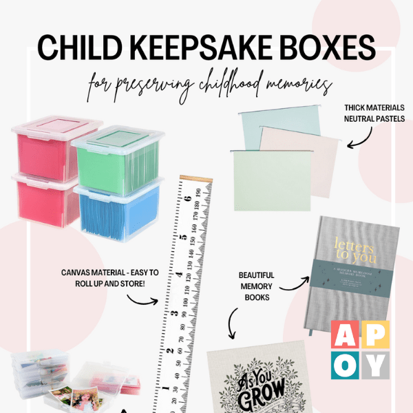 How to Organize All Keepsakes for Your Child A Guide to Taming the