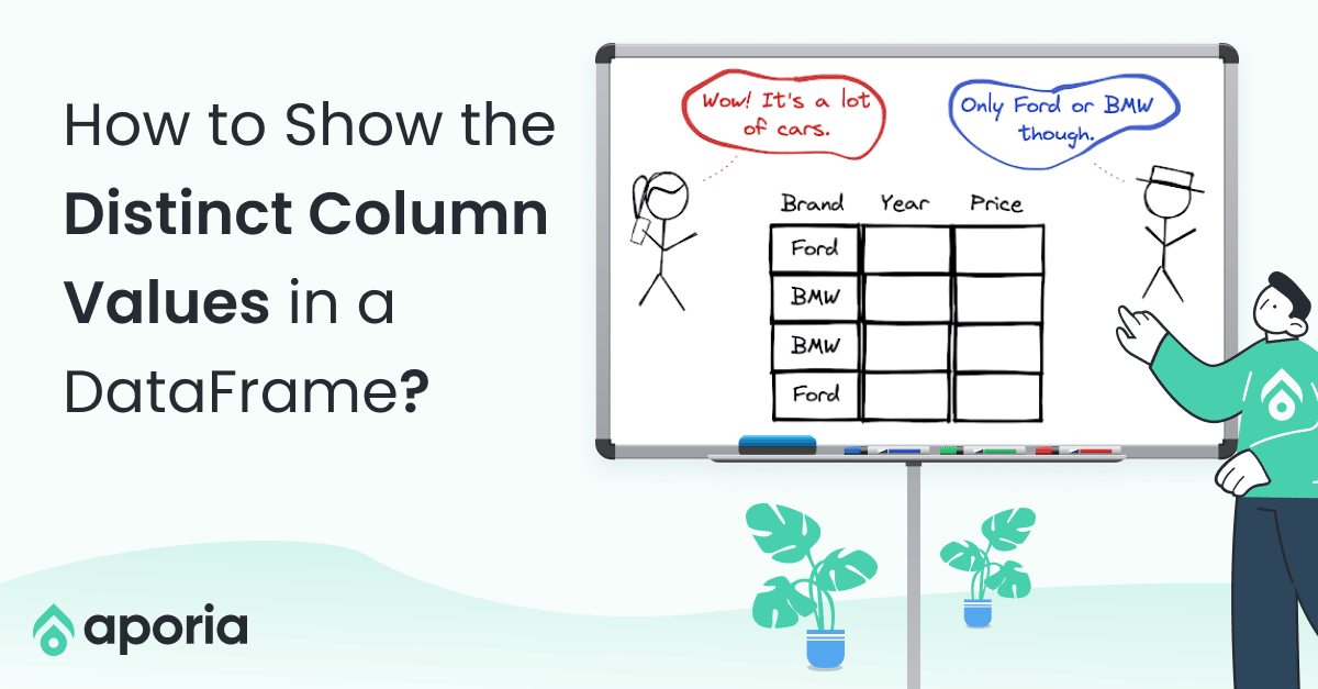 How to Get Distinct Column Values in a DataFrame? Aporia