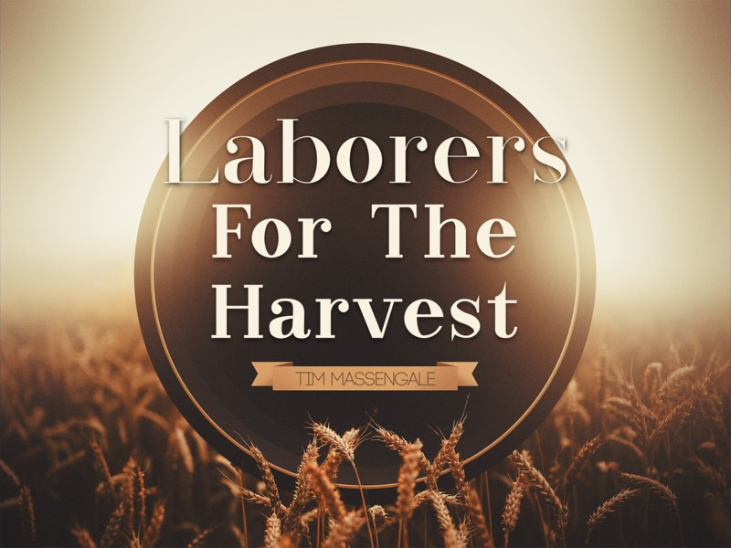 Gathering Laborers for the Harvest APOSTOLIC INFORMATION SERVICE