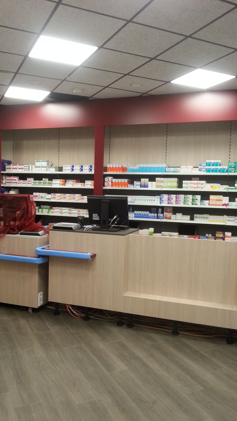 Bilder des Umbaus Apotheke am Silberbach, Chemnitz