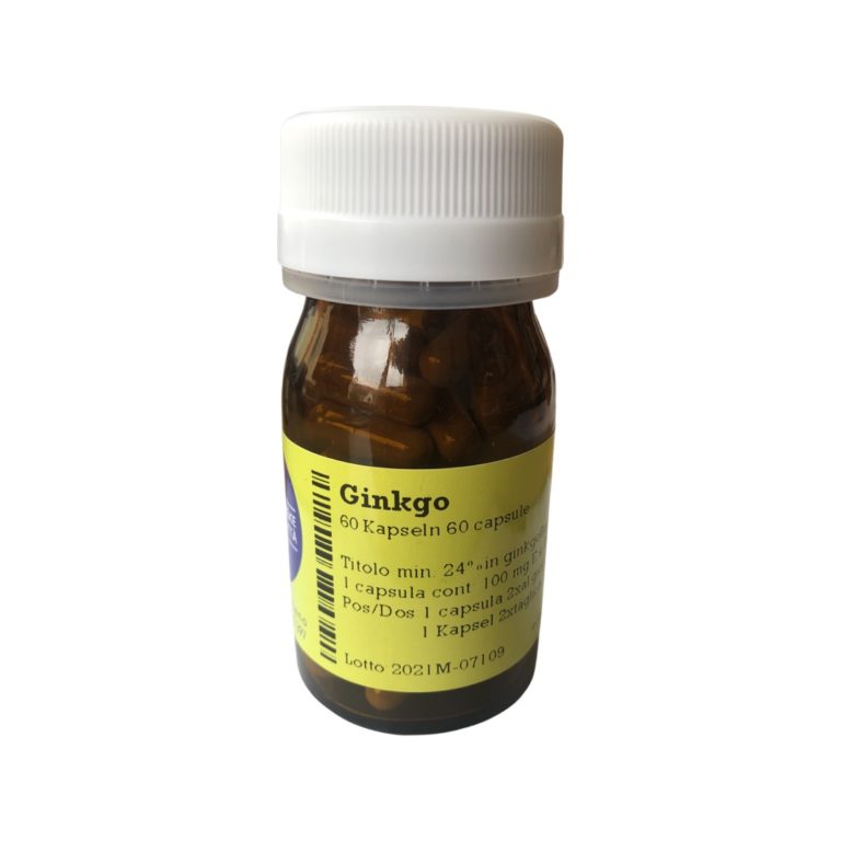 Ginkgo Kapseln aus der Apotheke 60 Stadtapotheke Sterzing