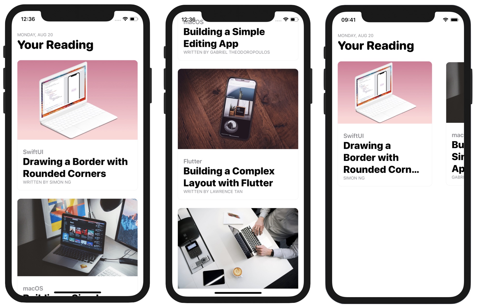 5. Understanding ScrollView and Building a Carousel UI · Mastering SwiftUI Book for iOS 17 and