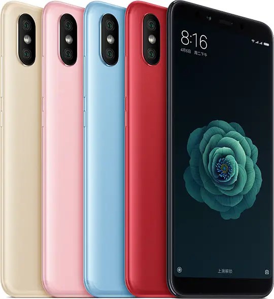 Xiaomi Mi A2 und A2 lite 6 Zoll Geräte für weniger als