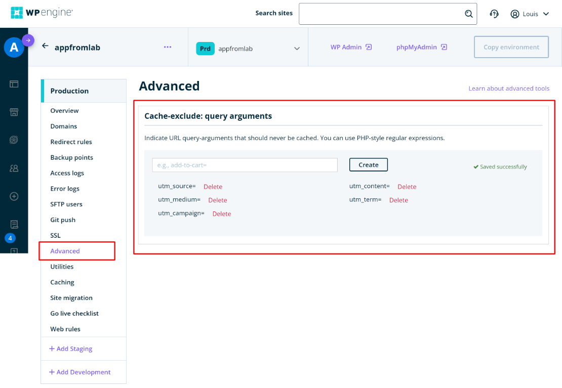 WP Engine Issues - Appfromlab