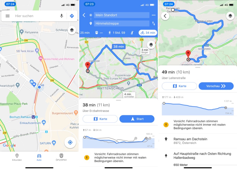 Google Map Höhenmeter Dorf nicht wie Arbeitgeber google maps höhenprofil fahrrad diese