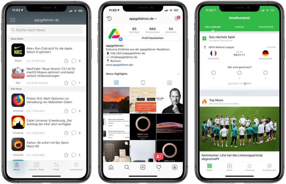 Apple Frames SiriKurzbefehl setzt Screenshots in Geräterahmen ein