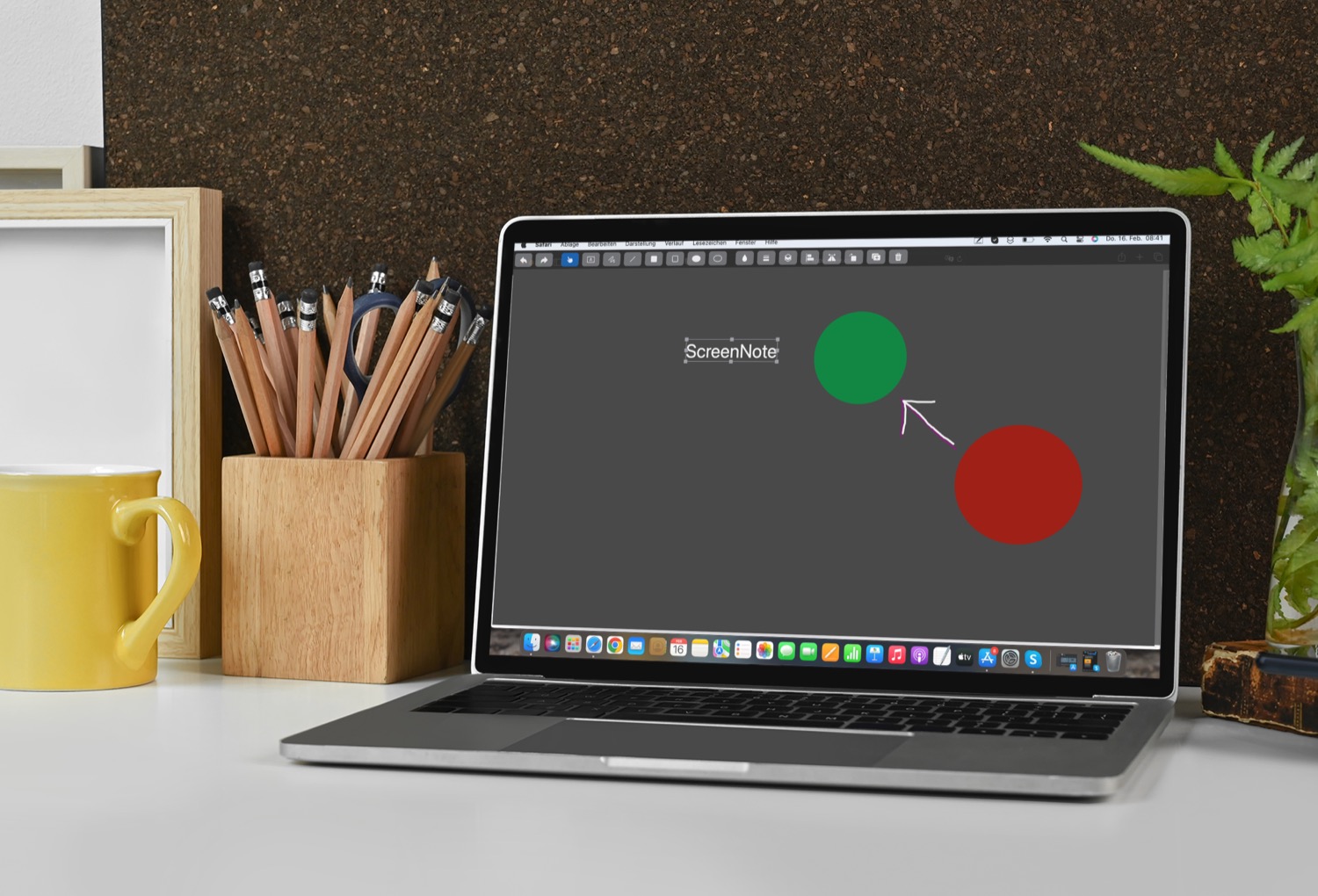 ScreenNote 4 MacApp fürs Zeichnen auf dem Bildschirm mit großem Update