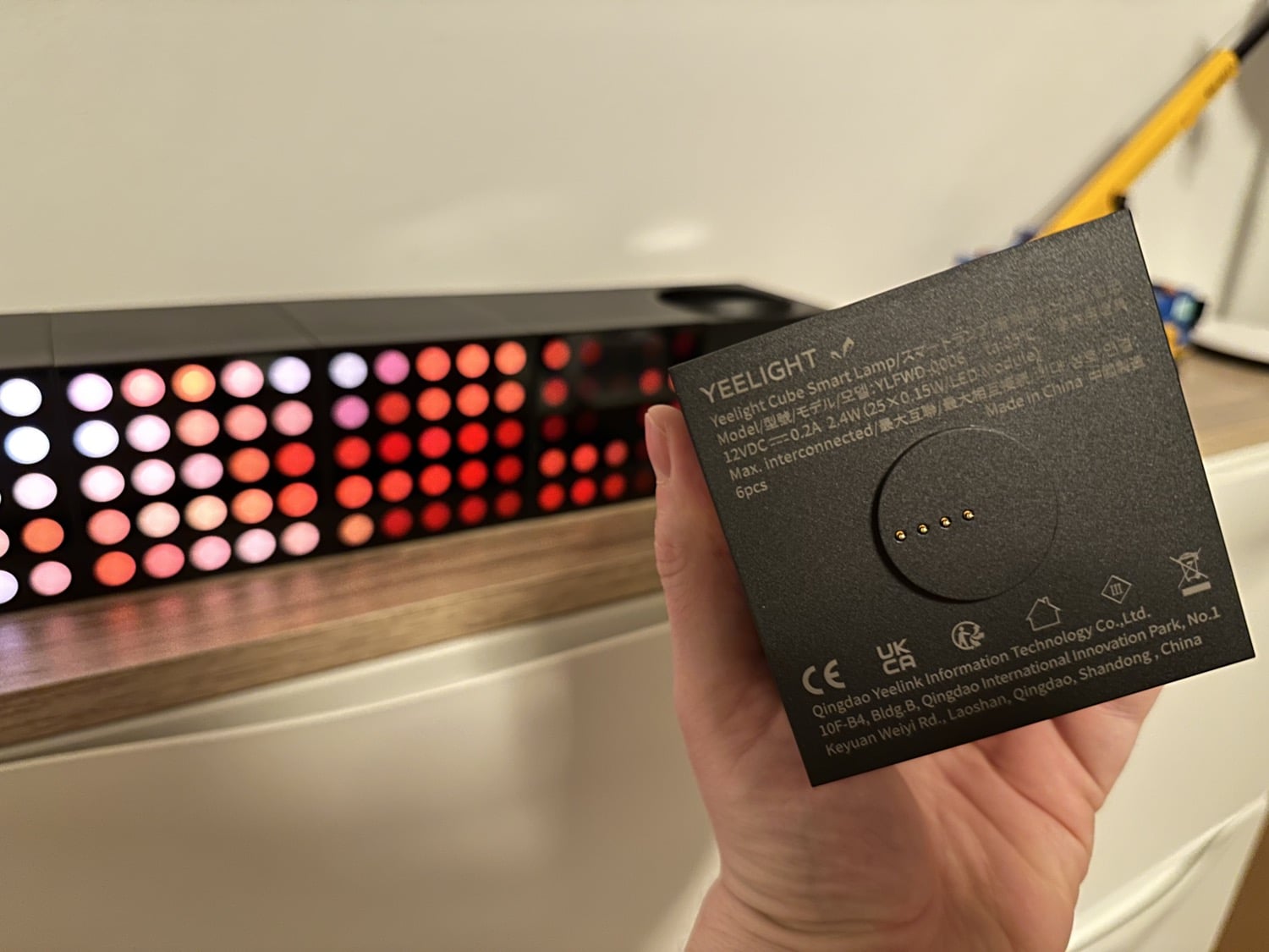 Yeelight Cube Smart Lamp Erster Eindruck der leuchtenden Würfel