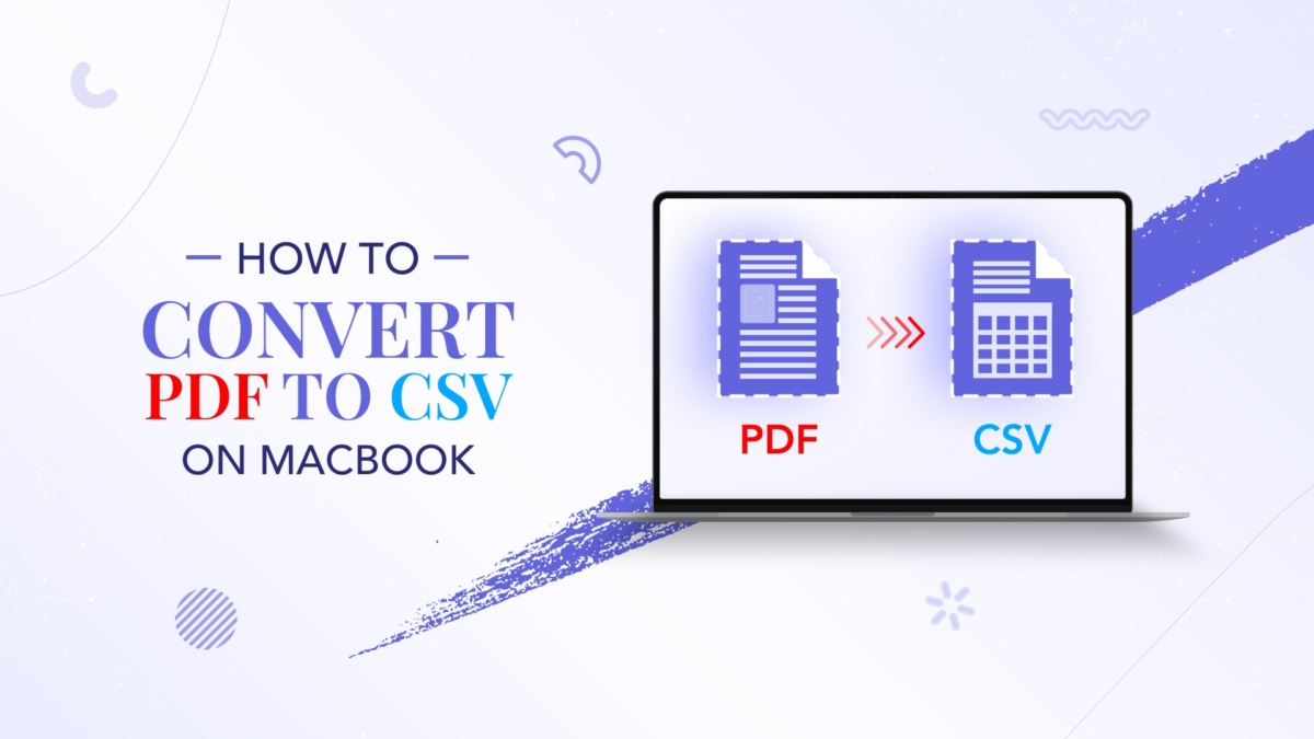 How to Convert PDF to CSV on MacBook Applavia
