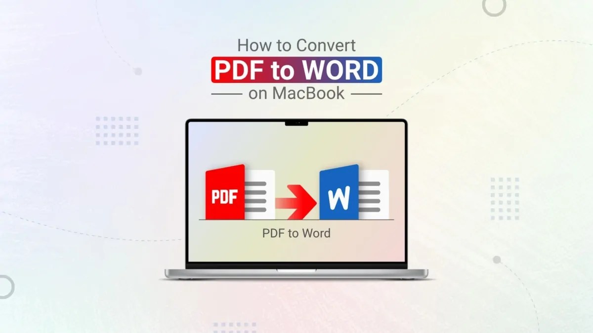 How to Convert PDF to Word on MacBook Applavia