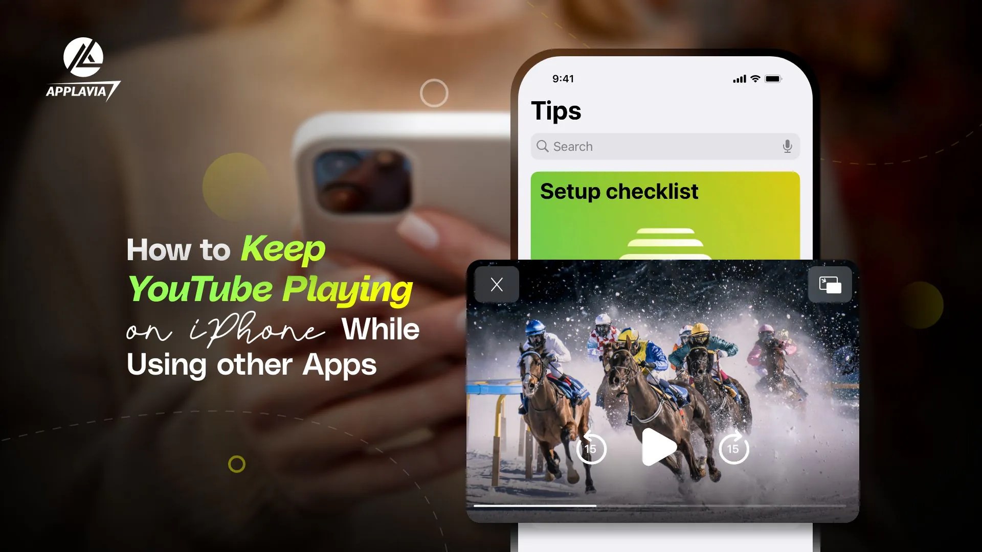 How to Keep YouTube Playing on iPhone While Using Other Apps Applavia