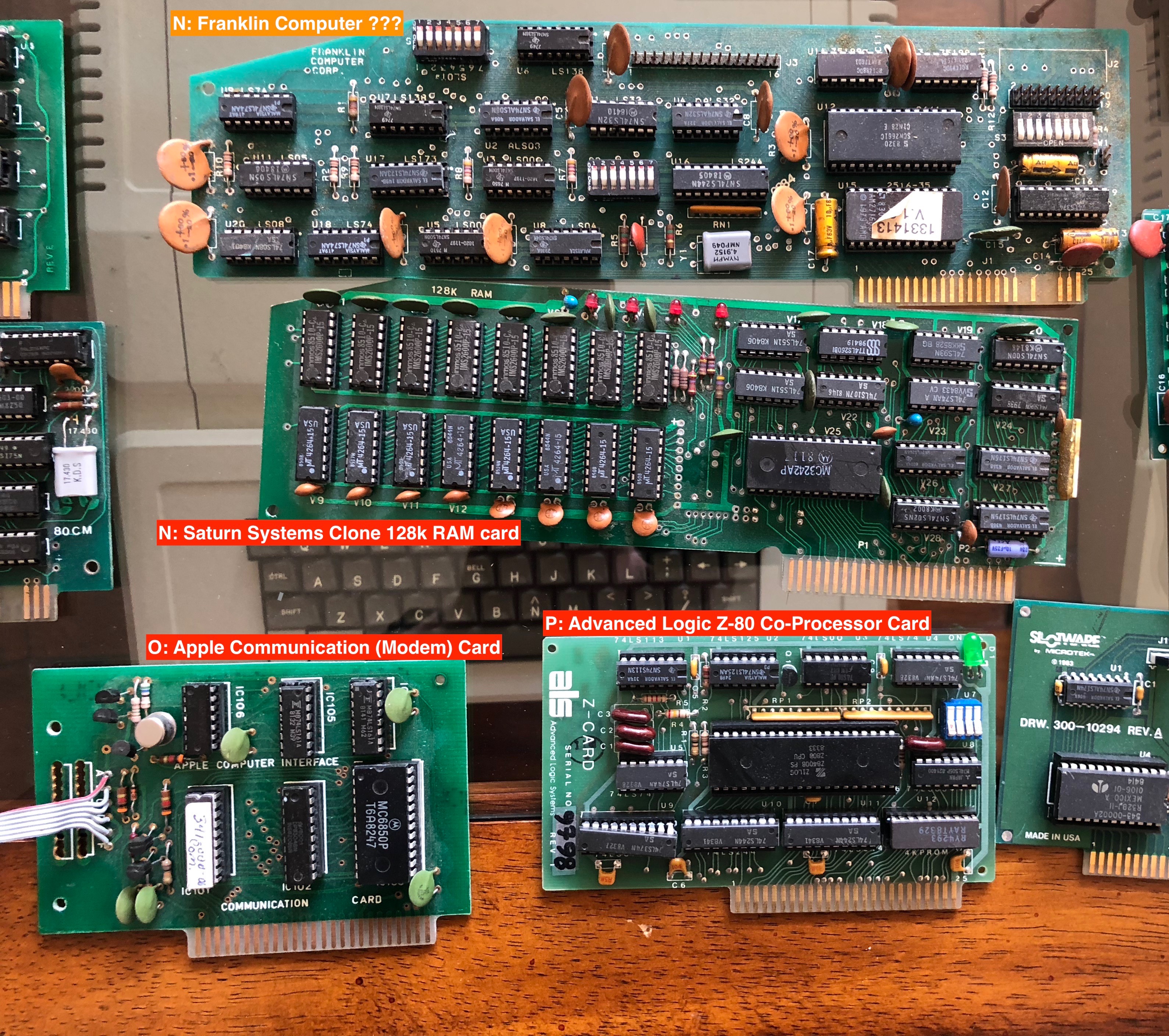 Apple II expansion cards Applefritter
