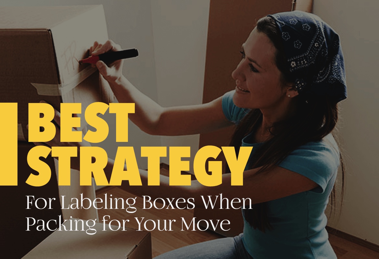 Best Strategy for Labeling Boxes When Packing for Your Move