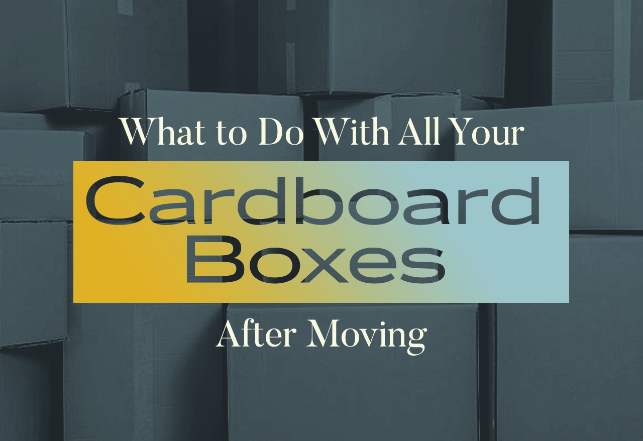 What to Do with All Your Cardboard Boxes After Moving Apple Moving