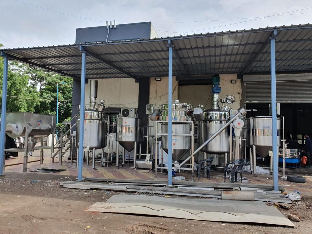 Liquid Detergent, Hand Wash, Dish Wash Manufacturing Plant in India