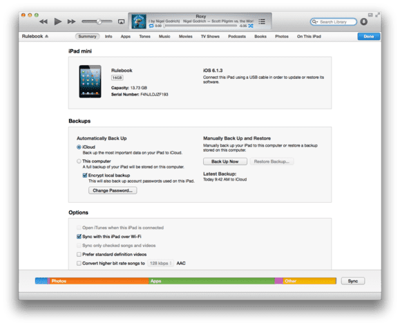 √ Tips for iPhone Medis Sync Options