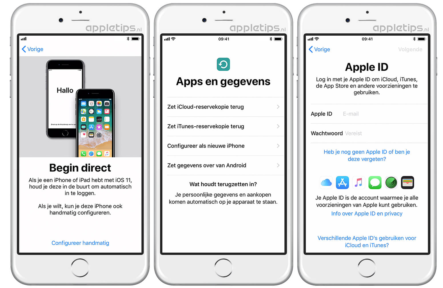 iPhone herstellen bij problemen en als nieuw instellen appletips
