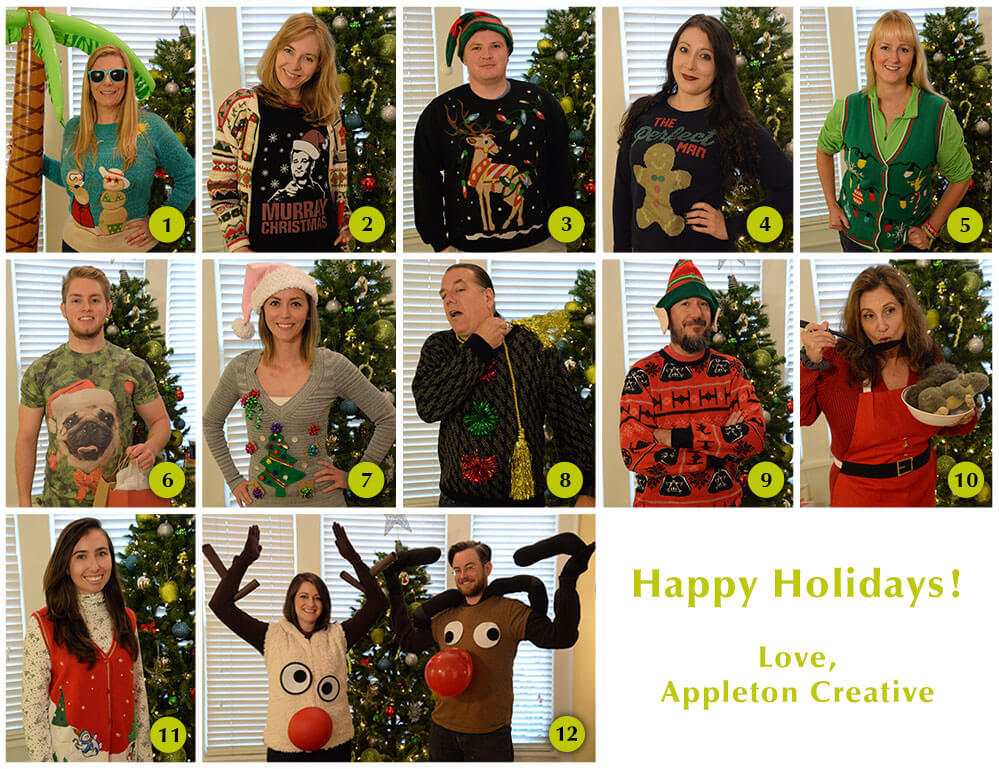 Orlando's Best Ugly Christmas Sweater Contest Appleton Creative