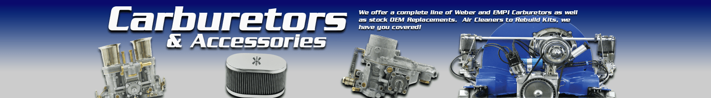 VW Replacement Parts for Weber IDF HPMX & Volkswagen Carburetor Parts