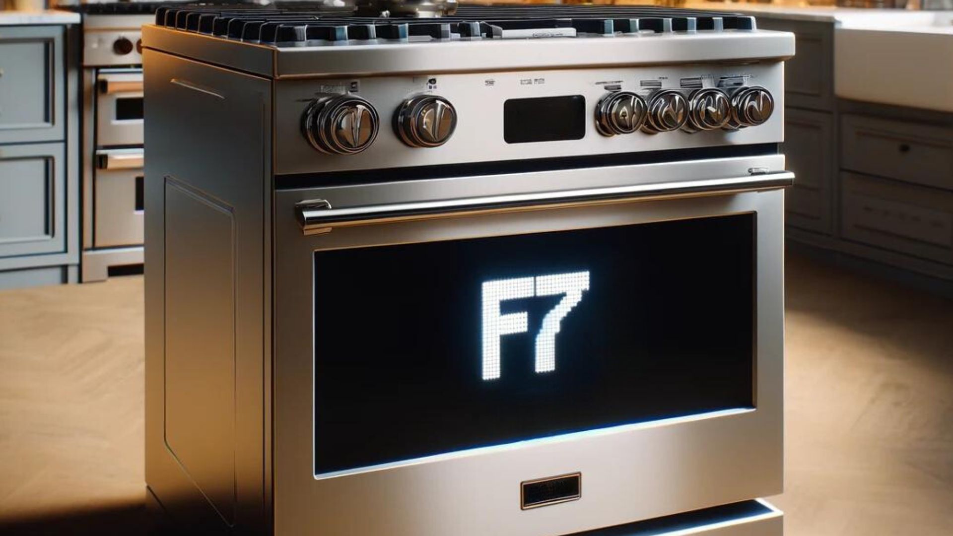 How to fix an F7 error on a gas GE range